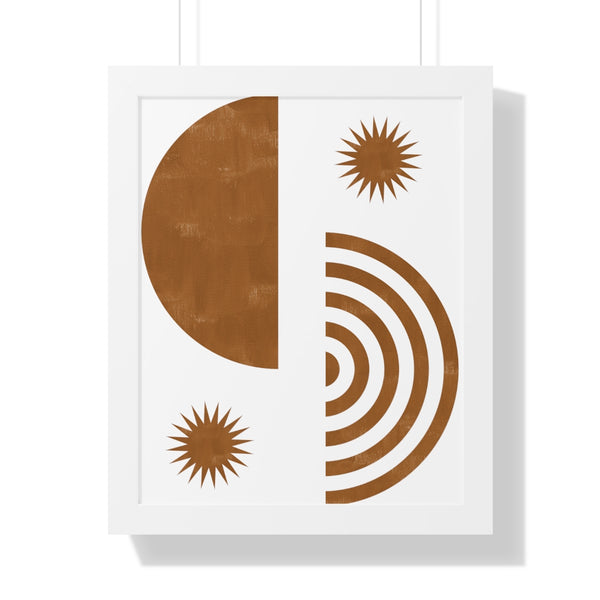 Simple Modern Framed Vertical Poster