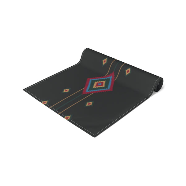 Table Runner Black Diamond Southwestern Table Linens Cloth for Table Kitchen Accessories