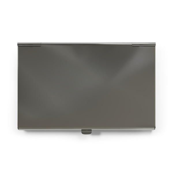 Business Card Holder Turquoise Diamonds Pattern