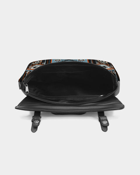 Night Walk Pattern Casual Flap Backpack