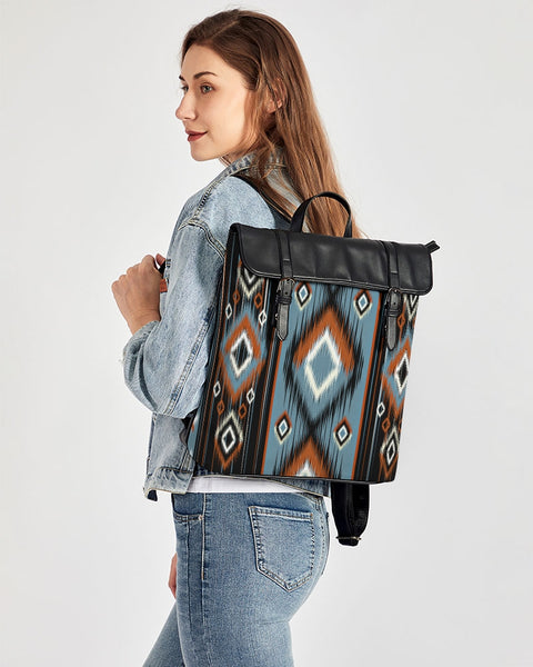 Night Walk Pattern Casual Flap Backpack