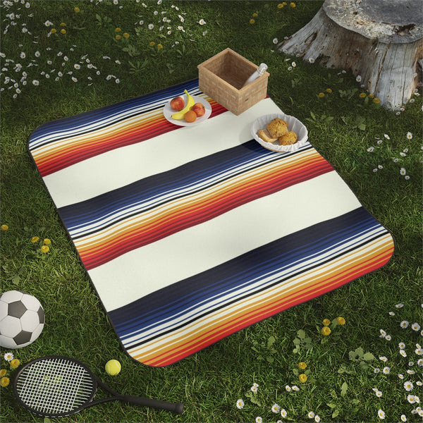 Picnic Blanket Mexican Blanket Pattern Lawn Picnic Blanket Beach Blanket with Strap One Size One Sized Print Gifts