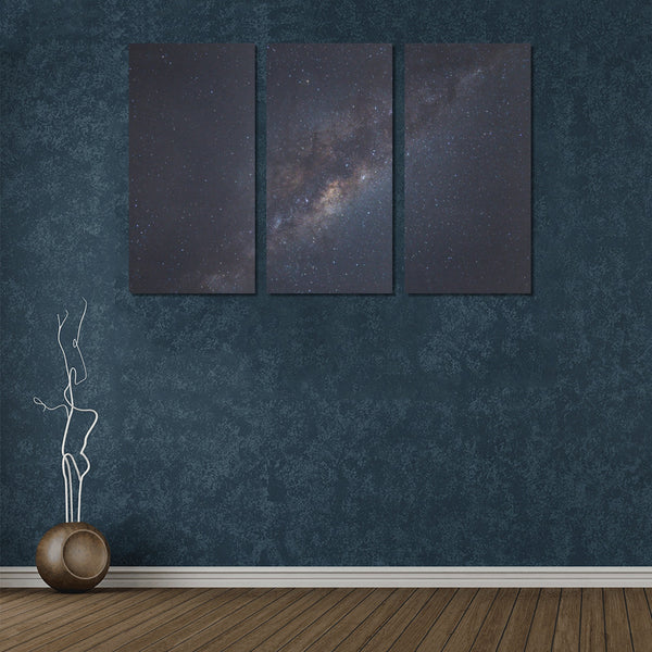 Celestial Nebula Framed Canvas Art Prints Set of 3
