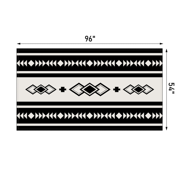 Tablecloth Southwestern Boho Cloth for Table, Polyester