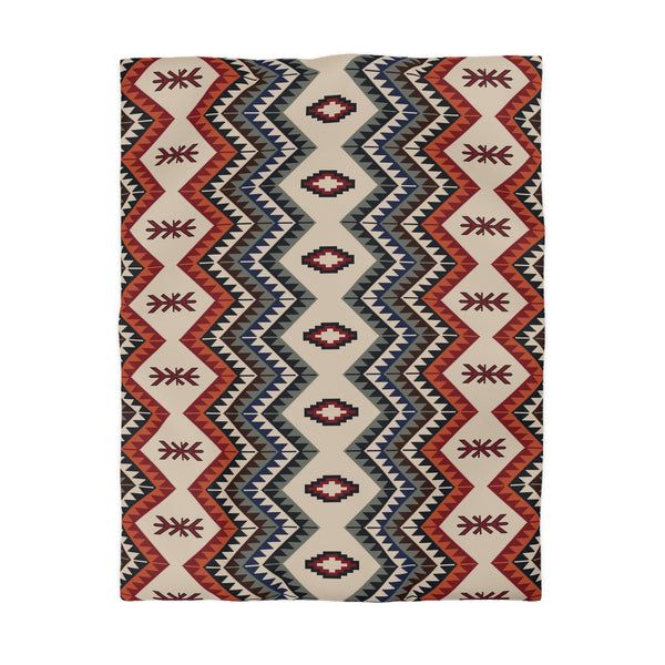 Valencia Valley Microfiber Duvet Cover Southwestern Comforter Cover Bedding