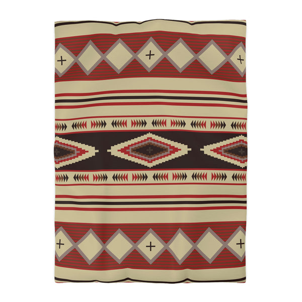 Southwestern Microfiber Duvet Cover Bedding Bedroom Decor Bohemian Rio Vista Print, Two Sizes