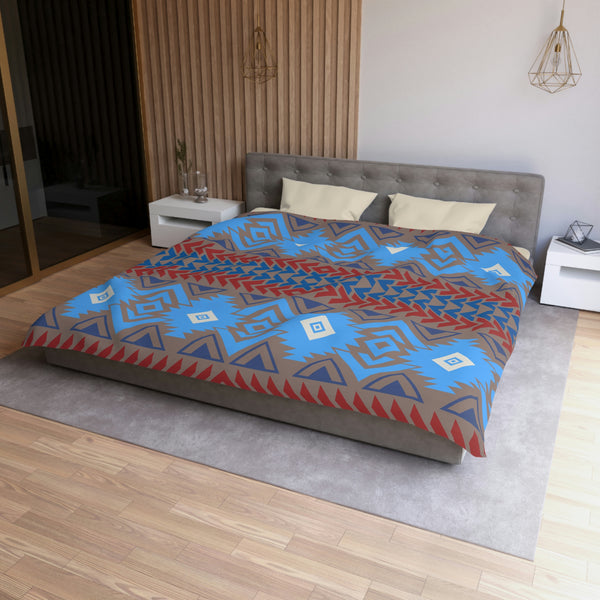 River Canyon Microfiber Duvet Cover, Bedroom Bedding Queen Twin Duvet Cover