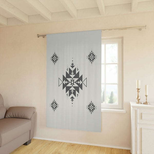 Southwestern Blackout Curtain (1 Pc) Sand Dune Print, Polyester One Size - 50" x 84", One Sided Print