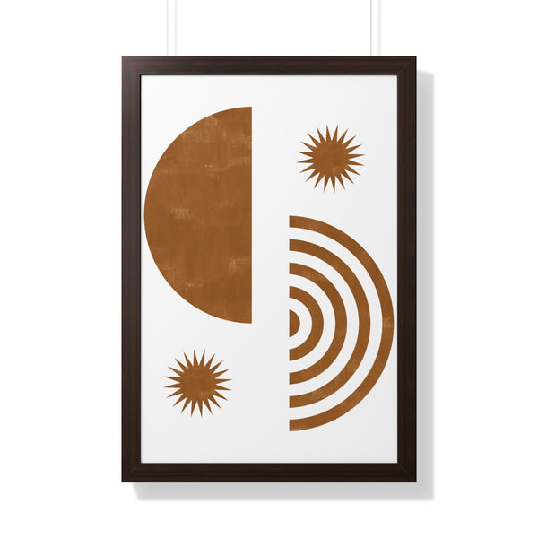 Simple Modern Framed Vertical Poster