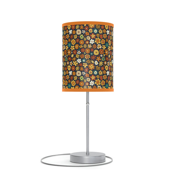 Table Lamp for Living Room Floral Decor Lighting for Bedroom Reading Lamp Home Decor Retro US|CA plug