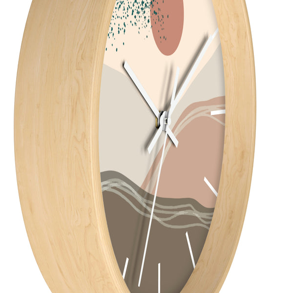 Wall Clock, Gifts, Clocks, Bohemian Desert, Modern, Time, Wall Decor, Midwest, Wood, Plexiglass, Decor, Home Decor,