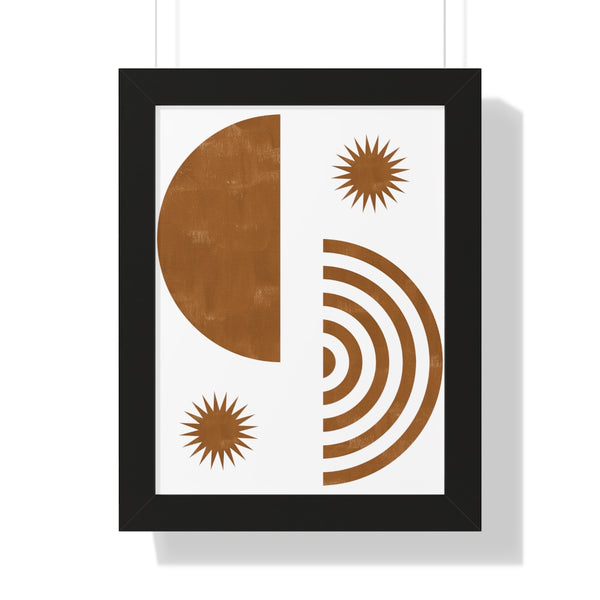 Simple Modern Framed Vertical Poster