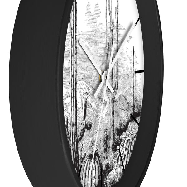 Wall Clock, Clocks, Midwest, Desert Theme, Wooden Clock, Time, Wall Decor