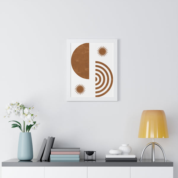 Simple Modern Framed Vertical Poster
