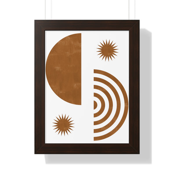 Simple Modern Framed Vertical Poster