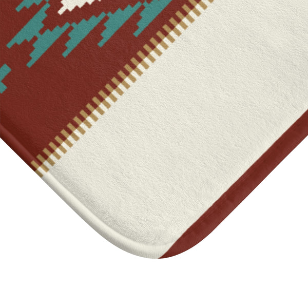 Bath Mat Sedona Falls Print Southwestern Bathroom Decor Bath Curtain Microfiber Polyester Anti Slip