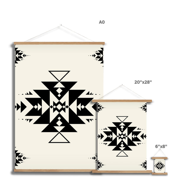 Desert Sahara Fine Art Print with Hanger Wall Art