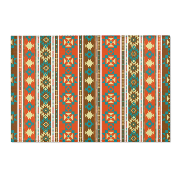 Area Rugs Southwest Aztec Print Rug