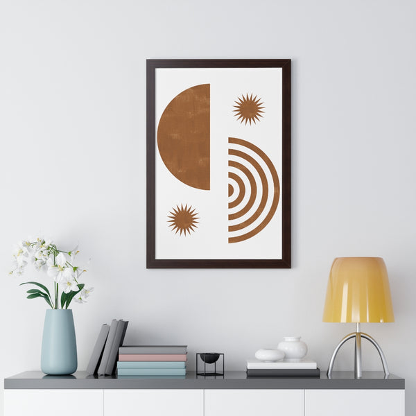 Simple Modern Framed Vertical Poster
