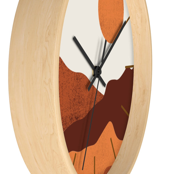 Wall Clock, Clocks, Midwest, Desert Theme, Wooden Clock, Time, Wall Decor