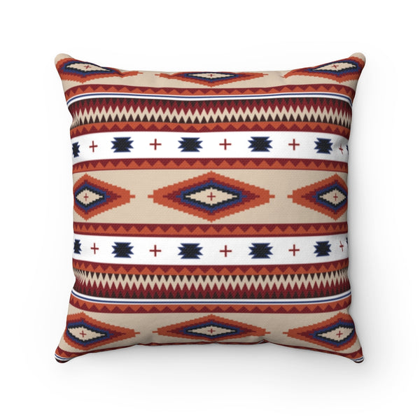 Throw Pillow Valencia Valley Southwestern Spun Polyester Square Pillow