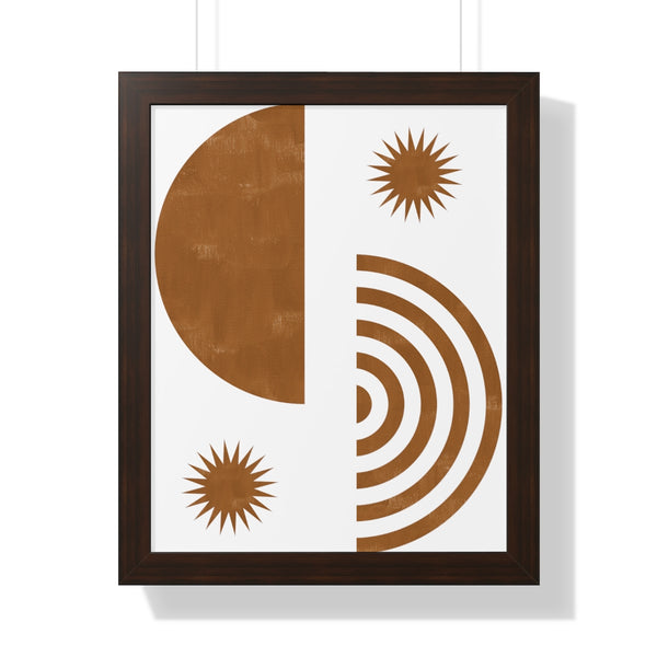 Simple Modern Framed Vertical Poster