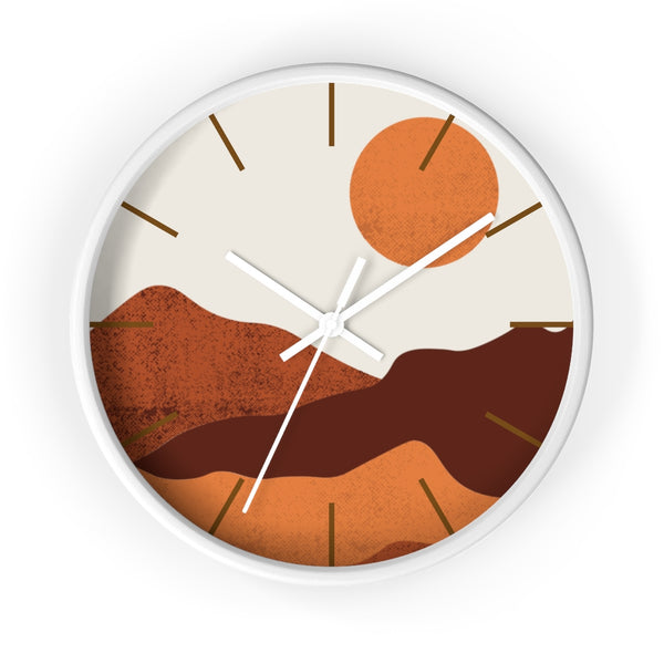 Wall Clock, Clocks, Midwest, Desert Theme, Wooden Clock, Time, Wall Decor