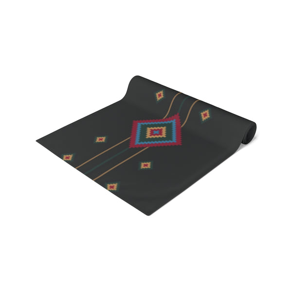 Table Runner Black Diamond Southwestern Table Linens Cloth for Table Kitchen Accessories
