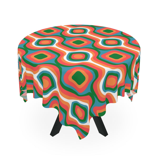 Modern Groovy Tablecloth