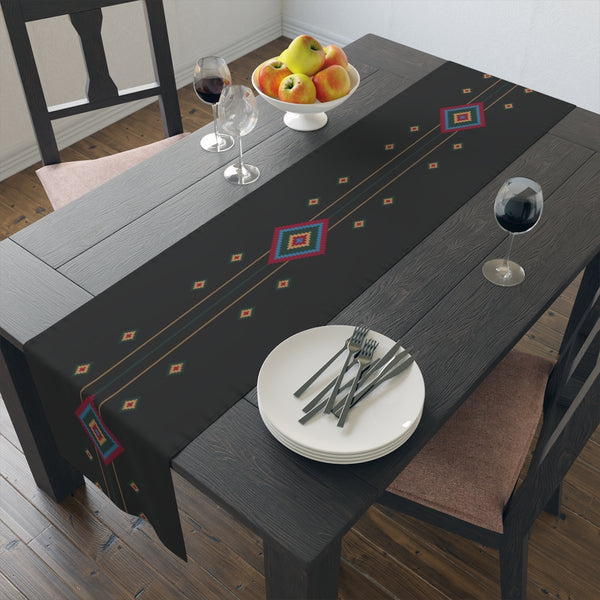Table Runner Black Diamond Southwestern Table Linens Cloth for Table Kitchen Accessories