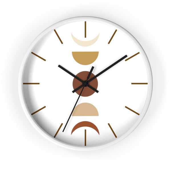 Wall Clock, Clocks, Moon Faces, Organic Theme, Wooden Clock, Time, Wall Decor