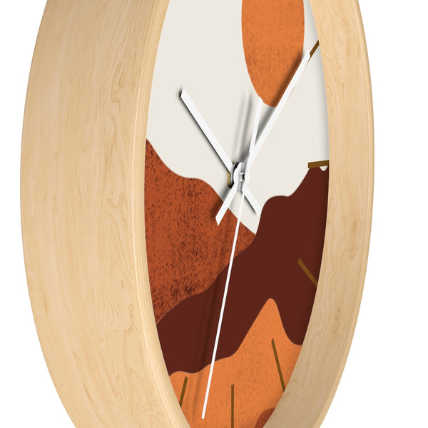 Wall Clock, Clocks, Midwest, Desert Theme, Wooden Clock, Time, Wall Decor