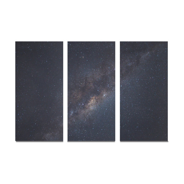 Celestial Nebula Framed Canvas Art Prints Set of 3