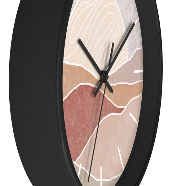 Silent Wall Clock Sunset Modern Landscape Hanging Wall Clock Decor