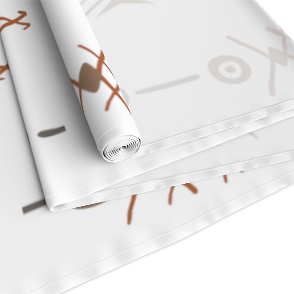 Table Runner Cotton or Polyester Two Sizes Bohemian Simplistic Runner for Table Serving Hosting Accessories