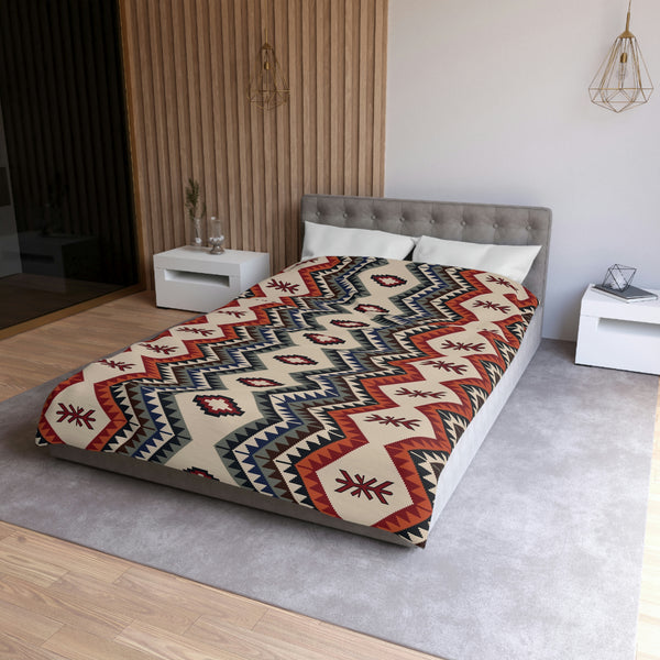 Valencia Valley Microfiber Duvet Cover Southwestern Comforter Cover Bedding