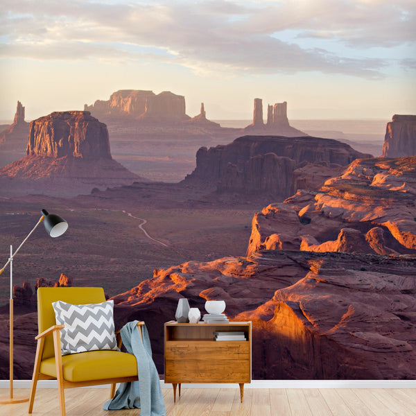 Wall Murals Wallpaper Desert Mounds Scenic Wall Decor, 4 Sizes