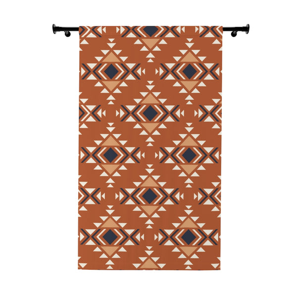 Casablanca Window Curtains (1 Piece) Black Out Curtain Southwestern