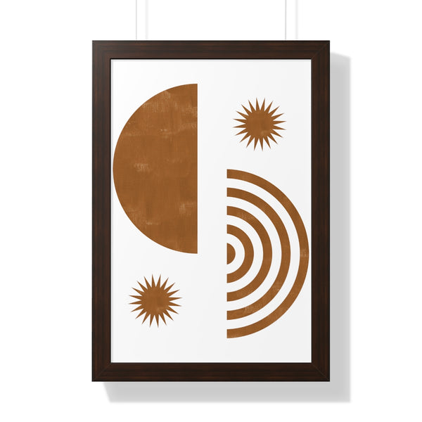 Simple Modern Framed Vertical Poster