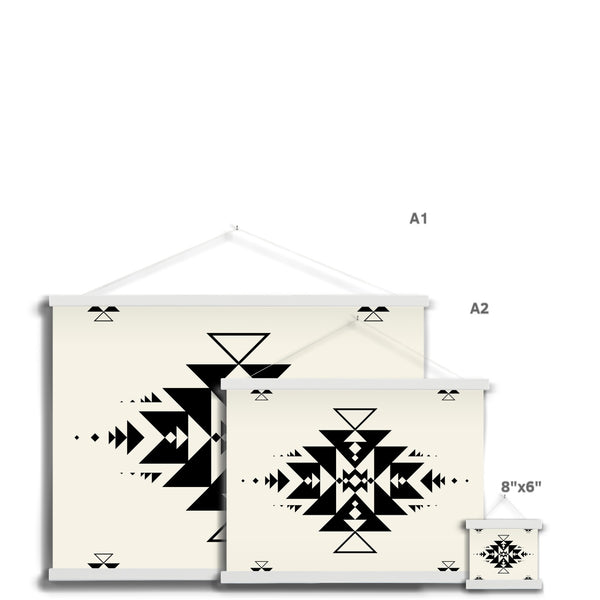 Desert Sahara Fine Art Print with Hanger Wall Art