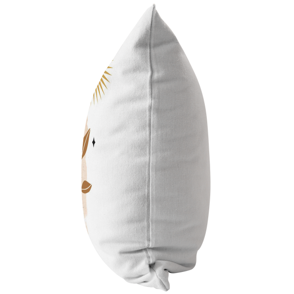 Throw Pillow Star Flower Design, Accent Pillow