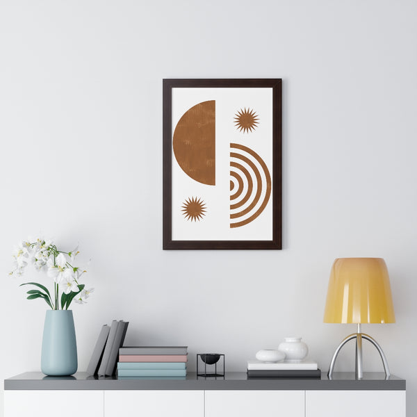 Simple Modern Framed Vertical Poster