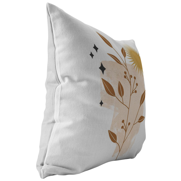 Throw Pillow Star Flower Design, Accent Pillow