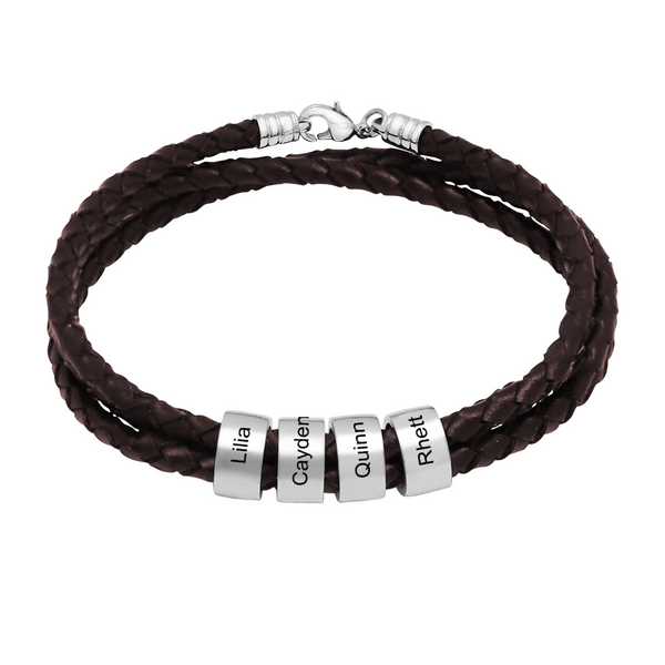 Brown + Rose Gold Beads