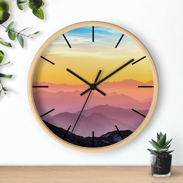 Wall clock | Scenic Wall Clock | Wooden Wall Clocks