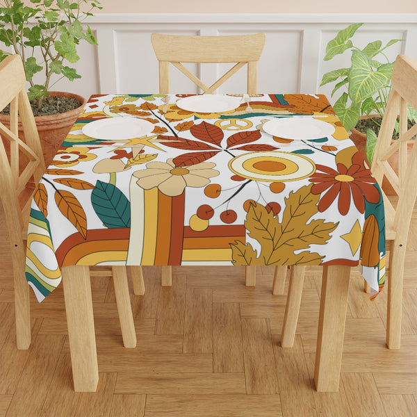 Retro Groovy Tablecloth, Kitchen & Table Accessories