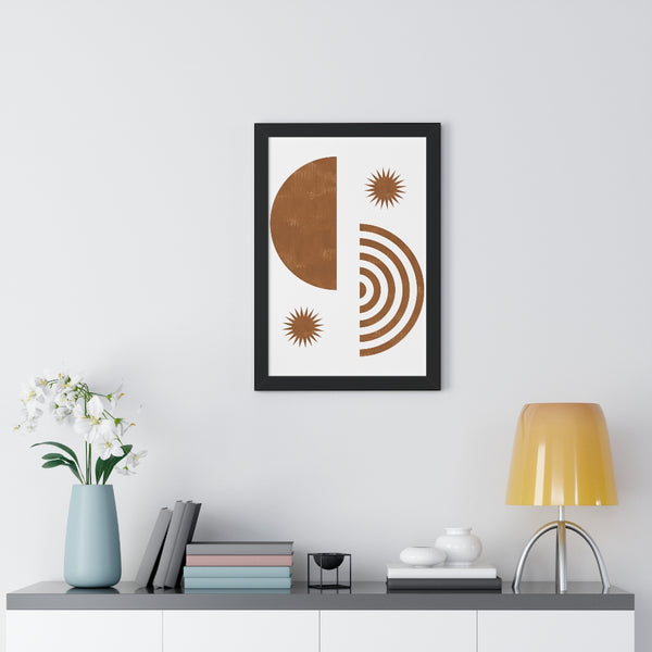 Simple Modern Framed Vertical Poster