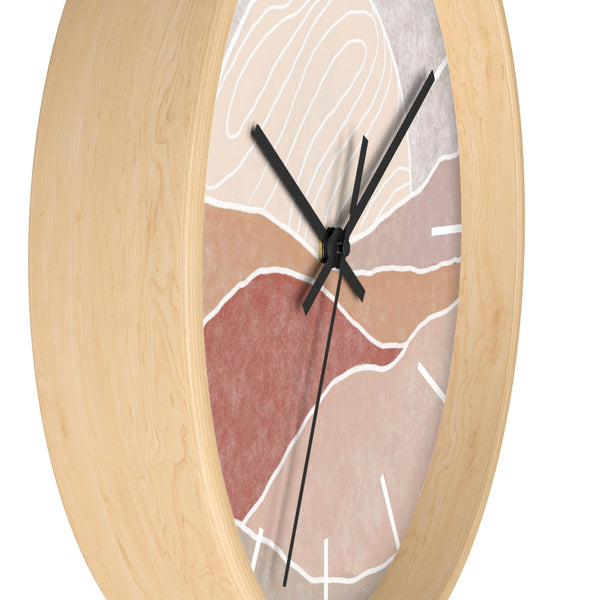 Silent Wall Clock Sunset Modern Landscape Hanging Wall Clock Decor