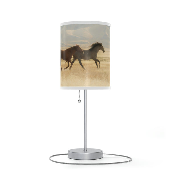 Table Lamp for Bedroom Western Decor Lighting for Office Lamp Galloping Horses