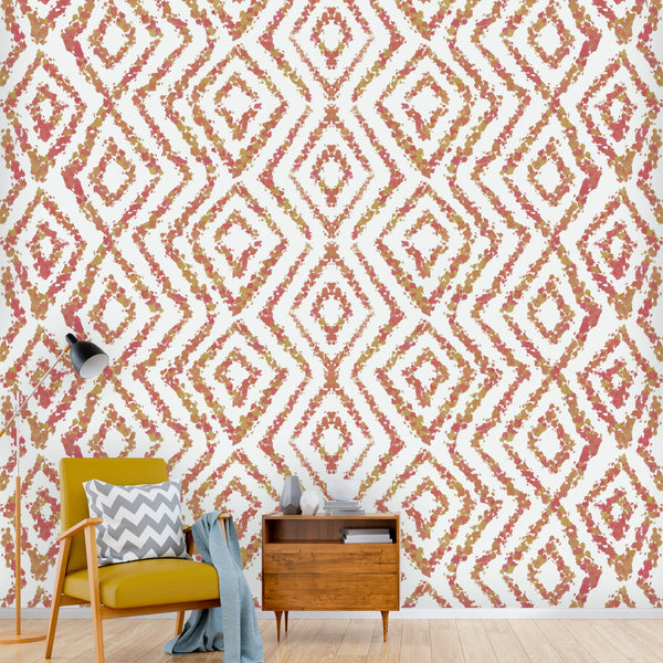 Wall Mural Wallpaper Southwestern Bohochic Wall Art Decor 3 Sizes East to Use